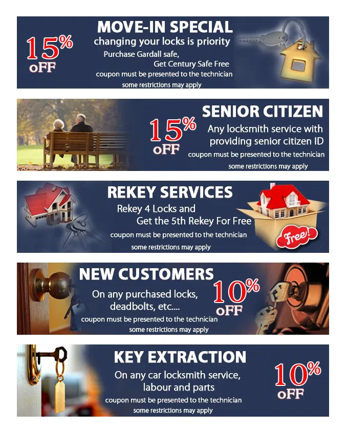 Locksmith Master Shop Columbia, SC 803-368-3679 - coupon21-set-five